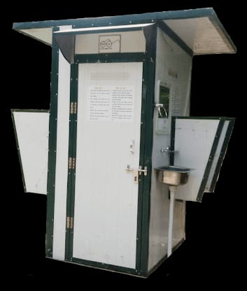 Office Portable Toilet With 2 Urinal